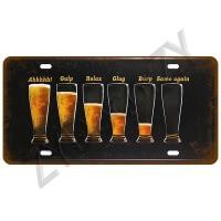 ราคา โปสเตอร์เบียร์กาแฟสังกะสีวินเทจ ป้ายโลหะย้อนยุคสำหรับตกแต่งบ้าน ผับ บาร์ ห้องชาย สโมสร แผ่นป้ายตกแต่งผนัง 0830 (22695661199)