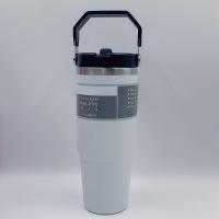 ราคา แก้ว เยติ ขอบเงินทรงสูง แก้วน้ำสแตนเลส 30oz 890ml สีพื้น แถมฟรี หลอด กล่อง สินค้าพร้อมส่ง (21904440877)