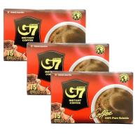 ราคา กาแฟดำเวียดนาม G7 จีเซเว่น คอฟฟี่ กาแฟสำเร็จรูปไม่ผสมน้ำตาล สินค้านำเข้า พร้อมส่ง ขนาด 2 กรัม x 15 ซอง G7 Black Coffee 2 g x 15 Units (12118405011)