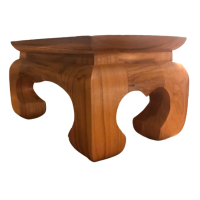 ราคา โต๊ะยอด โต๊ะหมู่บูชา ฐานรองพระ ไม้สักทอง ขาสูง ขากล้วย หน้ากว้าง 4 6 นิ้ว สูง 3 5 นิ้ว (22272990024)