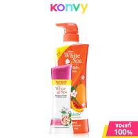 ราคา MISTINE White Spa Fuk Kao Lotion 400ml Free Mistine White Spa Caviar Lime UV Whitening Lotion 80ml โลชั่นบำรุงผิวกาย (22883474068)