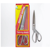 ราคา กรรไกรตัดผ้า สแตนเลส ขนาด 10 นิ้ว คละสี กรรไกร ตัดผ้า ตัดกระดาษ อเนกประสงค์ กรรไกรตัดหนัง อุปกรณ์ ZX (22580576577)