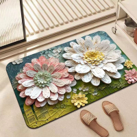 ราคา พรมเช็ดเท้าห้องน้ำ3D ดูดซับได้ยอดเยี่ยมขณะอาบน้ำของตกแต่งบ้านพรมที่ประตูรูปเสือ (22681122082)