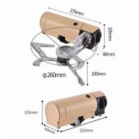 ราคา Ready เตาแก๊สพับ เตาพับกลางแจ้ง 2600W ปรับความเข้มของเปลวไฟได้ กันลม ใช้ในการเดินทาง เตาปิคนิค เตาพับสำหรับการเดินป่ากลางแจ้ง ขายพร้อมกระเป๋าจัดเก็บสีดำ (22963483588)