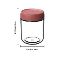 ราคา 450ml ขวดแก้ว ขวดถนอมอาหาร ขวดแก้วปิดผนึก เหมาะสําหรับข้าวโอ๊ตข้ามคืน ขวดขนมหวาน ที่เก็บบิสกิต ภาชนะ Pre Packing (22840180340)