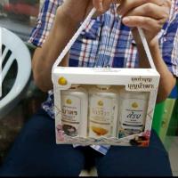 ราคา ชุดสังฆทานจิ๋ว ทำบุญ ผลิตภัณฑ์ซักผ้าไตรจีวร สบง อังสะ ครีมอาบน้ำยาสระผม2in1 สบู่ ยาสระผม น้ำยาซักจีวร ถวายพระ (21946331914)