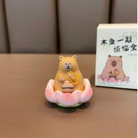 ราคา NEWMINE CN ต้นฉบับพระพุทธรูปโชคดีโลตัสไม้ปลาหมูเครื่องประดับรถน่ารักที่สวยหรูเรซิ่นตุ๊กตาสก์ท็อป (22681455972)