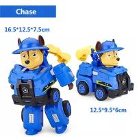 ราคา Paw Patrol Transforming Robot Car ของเล่นเพื่อการศึกษาสำหรับเด็ก รถของเล่น (22960289474)