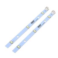 ราคา Besteffie แถบไฟ LED ไฟตู้เย็นบาร์2ชิ้นสำหรับ RONGSHENG HISENSE ไฟ LED ตู้เย็น (22524008690)