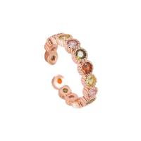 ราคา พลอยธรรมชาติแท้ท้วร์มาลีนแหวน ปรับขนาดได้ แหวนทัวร์มาลีนสีรุ้ง (22881220487)