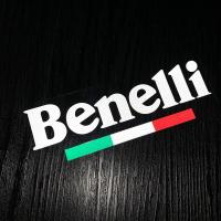 ราคา Benelli รถจักรยานยนต์แถบด้านข้างจักรยานหมวกกันน็อคสติ๊กเกอร์รถจัดแต่งทรงผมไวนิลรูปลอก ในสต็อก (16180462747)