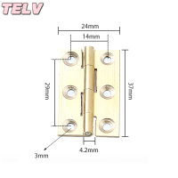 ราคา TELV บานพับทองเหลืองบริสุทธิ์บานพับทองเหลืองบานพับทองแดงมินิบานพับ (22537555932)