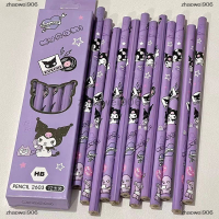 ราคา zhaowei Sanrio ดินสอรางวัลนักเรียนดินสอของขวัญน่ารัก Kuromi Cinnamoroll โรงเรียนเครื่องเขียนของฉันเมโลดี้12ชิ้น (22140268236)
