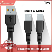 ราคา Female Warrior 2 in 1 Type C Micro USB Cable โทรศัพท์มือถือ Fast Charger CABLE Micro USB C (22253186924)