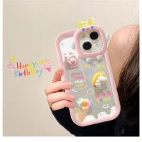 ราคา MAIFUWEI หรูหรา3D ผ้าฝ้ายหมีรูปกรณีโทรศัพท์อ่อนสำหรับ iPhone 11 PRO MAX 12 13 14 PRO MAX 6 6วินาที7 8บวก x XR XS MAX 12 13มินิ SE (22059024525)