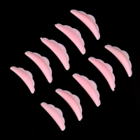 ราคา แกนลิฟติ้งขนตา 5 คู่ สีใส สีชมพู แบบแผ่นซิลิโคน แกนดัดขนตา (21674617728)