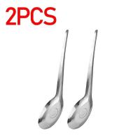 ราคา 1 10Pcs Stainless Steel Flat Spoon Soup Rice Spoon Home Kitchen Spoon (21237158421)