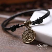 ราคา สร้อยข้อเท้าผู้ชายสร้อยข้อมือปรับได้กำไลข้อเท้าแฟชั่นรองเท้ากำไลข้อเท้าโซ่เท้า12ราศี (22861827216)