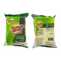 ราคา Scotch Brite สก๊อตช์ ไบรต์ แผ่นใยขัดพร้อมฟองน้ำ ฟองน้ำล้างจาน แพ็ค 1 ชิ้น (22927256916)