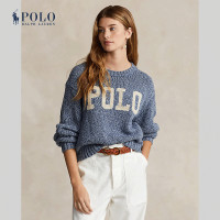 ราคา Polo Ralph Lauren เสื้อกันหนาวผู้หญิง Logo Cotton Crewneck Sweater รุ่น WMPOSWENC020871 สีหลากสี (21846199856)