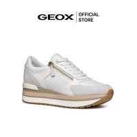 ราคา GEOX รองเท้าลำลองผู้หญิง รุ่น D NEW KENCY WHITE OFF WHITE FW24 D46MZAC1352F F4WTXX (22453240975)