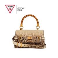 ราคา GUESS กระเป๋า รุ่น KO950620 SIBEL TRI COMP TOP HANDLE FLAP BROWN สีน้ำตาล (22616856111)