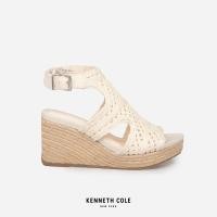 ราคา KENNETH COLE รองเท้าส้นตึกผู้หญิง รุ่น CHLOE NATURAL สีน้ำตาลอ่อน WED RL24CHL06 101 (21915300918)
