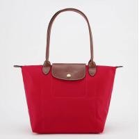 ราคา LONGCHAMP Le Pliage 28 Long Handle Large Capacity Fabric Tote Bag Tote Bag Shopping Bag Dumpling กระเป๋าสะพายไหล่ Medium Womens Black 1899 2605 (22793432272)