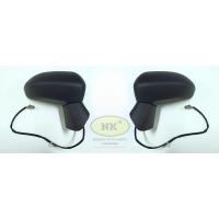 ราคา กระจกมองข้าง ฮอนด้า แจ๊ส GD 03 07 รุ่นปรับไฟฟ้า 3สาย ไม่มีไฟเลี้ยว สีขาว สีดำ Honda Jazz GD 03 07 (21379149041)