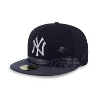 ราคา New Era หมวกรุ่น 59Fifty Pack Planetary New York Yankees Cooperstown Black 59Fifty Cap (22817638561)