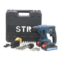 ราคา สว่านโรตารี่ไร้สาย STR รุ่นงานหนัก 21V สว่านโรตารี่ไร้สาย 2 ระบบ ขนาด 12 มิล สว่านโรตารี่ไฟฟ้า ไร้สาย สว่านโรตารี่ เจาะปูนไร้สาย สินค้ามีประกัน ออกใบกำกับภาษีได้ค่ะ (22541593929)