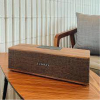 ราคา ลำโพงบลูทูธ Sunday รุ่น Wood Bluetooth Speaker สไตล์วิจเทจ ดอกลำโพงคู่ เสียงดี เบสแน่น ราคาคุ้ม สินค้าประกันนาน 1 ปี (10539070991)