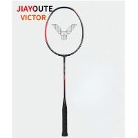 ราคา 902 Victor THRUSTER RYUGA Metallic 4U Full Carbon Single Badminton Rackets with String Free Gifts (22665984770)