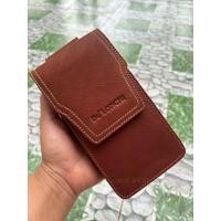 ราคา De lonchi กระเป๋าติดเข็มขัดหนังแท้ กป เหน็บเอวหนัง รุ่นP 35 ซองหนังใส่โทรศัพท์มือถือ ซองหนังใส่เข็มขัดผู้ชาย หนังวัว100 (22021911753)