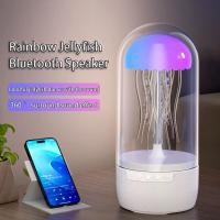 ราคา Jellyfish Speaker Creative Design LED Nightlight Long Range Stereo Effect Octopus Bluetooth Speaker (22804284856)