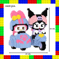 ราคา ตัวต่อ บล็อคตัวต่อ ตัวต่อการ์ตูน คิตตี้ Sanrio มายเม ชินนาม่อน คุโรมิ ปอมปอมปูริน แบบเฟือง ของเล่นเสริมทักษะ ของตกแต่งสะสม ของขวัญ สินค้าพร้อมจัดส่ง (22982179023)