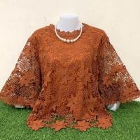 ราคา เสื้อลูกไม้แขนกระดิ่ง สาวอวบ ใส่ออกงานจ้า (21473095504)