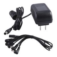 ราคา Guitar Effect Pedal Power Supply Adapter 9V Tip Negative 5 Way Daisy Chain Cables for Guitar Effect Pedal (21246642349)