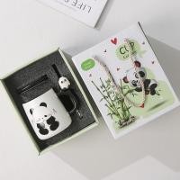 ราคา ถ้วยมาสคอตแพนด้าของที่ระลึกแก้วเซรามิคลายสร้างสรรค์กระบอกน้ำลายการ์ตูนแก้วกาแฟสำนักงานของที่ระลึกของขวัญ Caohuatang (21292357548)