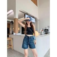 ราคา Proudly bkk กางเกงยีนส์ขาสั้น ผ้ายีนส์ทรง2ส่วนเอวสูง S 3XLสินค้าขายดี พร้อมส่ง (21934235857)