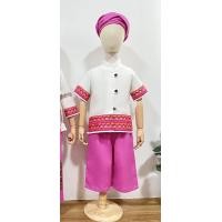 ราคา ชุดชาวเหนือ ชุดพื้นเมืองเด็ก ชุดภาคเหนือ ชุดไทยล้านนา (22873604313)