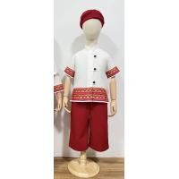 ราคา ชุดชาวเหนือ ชุดพื้นเมืองเด็ก ชุดภาคเหนือ ชุดไทยล้านนา (22873604321)