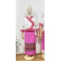 ราคา ชุดชาวเหนือ ชุดพื้นเมืองเด็ก ชุดภาคเหนือ ชุดไทยล้านนา (22873604290)