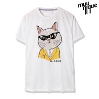 ราคา cat tshirt MUUNIQUE Graphic P T shirt เสื้อยืด รุ่น GPT 281 (18902017711)