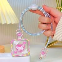 ราคา ถนอมสายชาร์จ iphone เคสสายชาร์จ สำหรับ TPU เคส ชุดถนอมสายชาร์จการ์ตูน ถนอมสายชาร์จ หัวชาร์จ เคสป้องกันสายชาร์จ ตัวถนอมสายชาร์จ for iPhone 18W 20W Charging Head Case (22878339116)