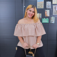 ราคา ส่งฟรี เสื้อครอปคนอ้วน เสื้อครอปไซส์ใหญ่ เสื้อครอปสาวอวบ พลัสไซส์ เสื้อครอปเปิดไหล่ เสื้อสาวอวบ ชุดออกงาน สายแฟชั่น A175 (22449911136)