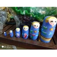 ราคา ตุ๊กตาแม่ลูกดก ตุ๊กตารัสเซียสีน้ำเงิน สูง5นิ้วงานไม้ ทั้งหมด6ชิ้น (15310152873)