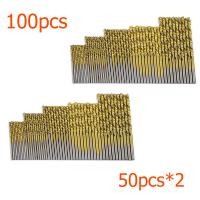 ราคา ชุดดอกสว่านก้านตรงชุบไททาเนียมคุณภาพสูงเครื่องมือขนาด1มม ถึง3มมดอกสว่าน สว่าน ดอกสว่านเจาะเหล็ก 50pcs ดอกสว่านเหล็กไฮสปีด ดอกสว่านชุบไททาเนียม 50 ชิ้น ชุบไททาเนียม เหล็ก ดอกส (22581619269)