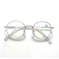 ราคา แว่นสายตาสั้น ทรงหยดน้ำ เลนส์บลู กรอบโลหะ ป้องกันรังสีสีฟ้า แว่นตาป้องกันคอมพิวเตอร์ 607 (22530165531)
