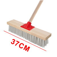 ราคา อายุการใช้งาน 10 ปี แปรงขัดพื้นขนพลาสติก 37 60cm มือจับ 120 ซม ไม้ติด เอียง 45 องศา ไม่จำเป็นต้องโค้งงอ แปรงขัดพื้นห้องน้ํา แปรงขัดพื้น แปรงลวดขัดพื้น แปรงล้างพื้น แปรงขัดห้องน้ำ ใช้สำหรับทำความสะอาด 